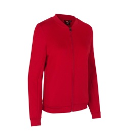 SWEATER ID 367 PRO WEAR FULL ZIP WOMEN Kleur RED