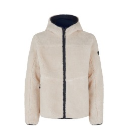 Mens Pile Fleece jacket Kleur OFF WHITE