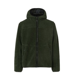 Mens Pile Fleece jacket Kleur OLIVE