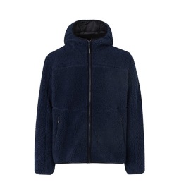 Mens Pile Fleece jacket Kleur NAVY