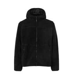 Mens Pile Fleece jacket Kleur BLACK