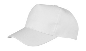 Boston 5-Panel Printers Cap Kleur WHITE