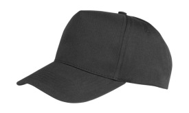 Boston 5-Panel Printers Cap Kleur BLACK