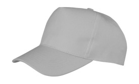 Boston 5-Panel Printers Cap Kleur DOVE GREY