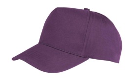 Boston 5-Panel Printers Cap Kleur PURPLE