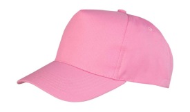 Boston 5-Panel Printers Cap Kleur PINK