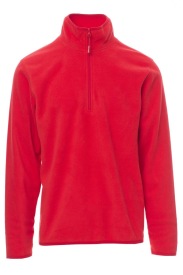 Fleecetrui Payper SOFT+ half zip Kleur_P red