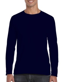 Softstyle? Long Sleeve Tee Kleur NAVY