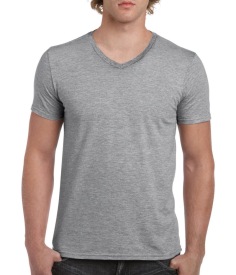 Softstyle? V-Neck T-Shirt Kleur SPORT GREY