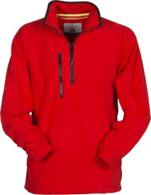 Fleecetrui Payper DOLOMITI+ half zip Kleur_P red