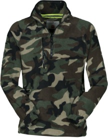 Fleecetrui Payper DOLOMITI+ half zip Kleur_P camouflage