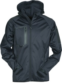 Softshell Payper EXTREME met kap Kleur_P navy blue/black