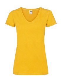 Lady-Fit Valueweight V-neck T Kleur SUNFLOWER