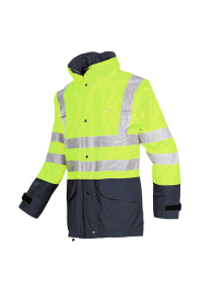 Regenjas Brighton Kleur FLUO GEEL