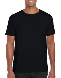 Ring Spun T-Shirt Kleur BLACK