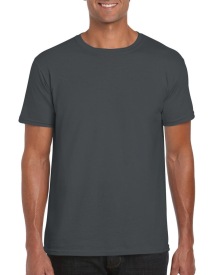 Ring Spun T-Shirt Kleur CHARCOAL