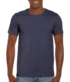 Ring Spun T-Shirt Kleur HEATHER NAVY