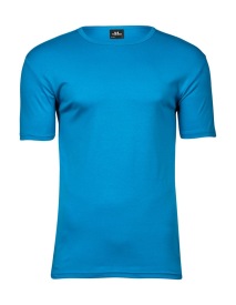 Mens Interlock T-Shirt Kleur AZURE