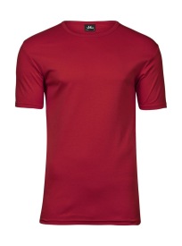 Mens Interlock T-Shirt Kleur DEEP RED