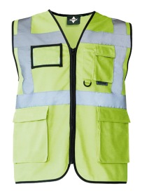 Executive Safety Vest Berlin Kleur LIME GREEN