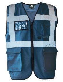 Executive Safety Vest Berlin Kleur NAVY