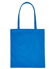 Tote bag Cotton Bag Long Handles Kleur ROYAL