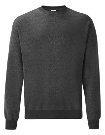 Classic Set-in Sweat Kleur DARK HEATHER GREY