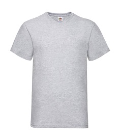 V-Neck-Tee Kleur HEATHER GREY