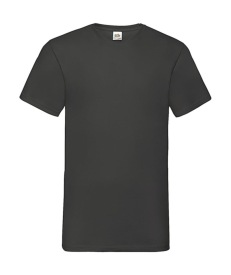 V-Neck-Tee Kleur LIGHT GRAPHITE