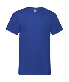 V-Neck-Tee Kleur ROYAL