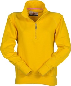 Sweater Payper MIAMI+ LADY half zip Kleur_P yellow