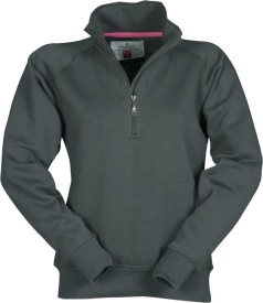 Sweater Payper MIAMI+ LADY half zip Kleur_P smoke
