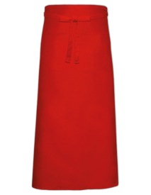 Voorbindschort Bistro Apron With Front Pocket Kleur RED
