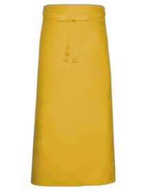 Voorbindschort Bistro Apron With Front Pocket Kleur YELLOW
