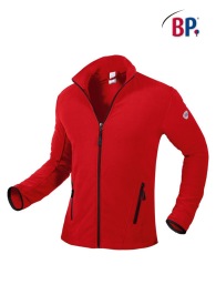 BP? Fleecejack voor heren Kleur ROOD