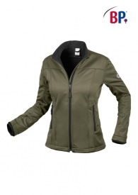 BP Softshell jack voor dames Kleur OLIJF