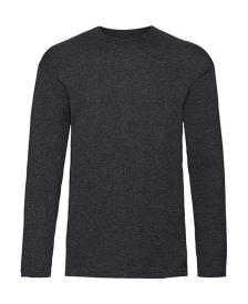 Value Weight LS T Kleur DARK HEATHER GREY