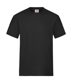 Heavy Cotton T Kleur BLACK