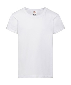 Girls' Value Weight T Kleur WHITE