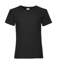 Girls' Value Weight T Kleur BLACK