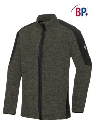 Fleecejas BP 1829 Kleur space olijf