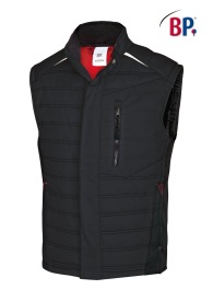BP 1986 P/K BODYWARMER + Fleece (stretch) Kleur ZWART