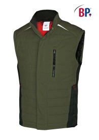 BP 1986 P/K BODYWARMER + Fleece (stretch) Kleur OLIJF