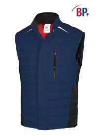 BP 1986 P/K BODYWARMER + Fleece (stretch) Kleur NACHTBLAUW