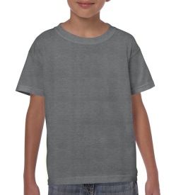 Kids' Heavy T-Shirt Kleur GRAPHITE HEATHER