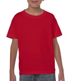 Kids' Heavy T-Shirt Kleur RED