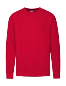 Lightweight Set-In Sweat Kleur RED