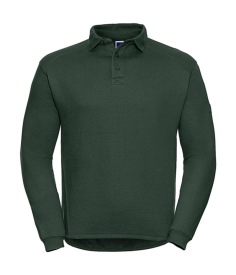Workwear Polo-Sweatshirt Kleur BOTTLE GREEN