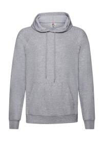 Lightweight Hooded Sweat Kleur HEATHER GREY