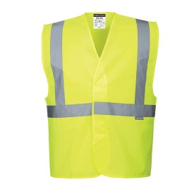 Hi-Vis One Band & Brace Vest Kleur YELLOW